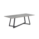 Ashley Coffee Table Grey Carrara Marble Table Top 1200 X 600 X 420Mm
