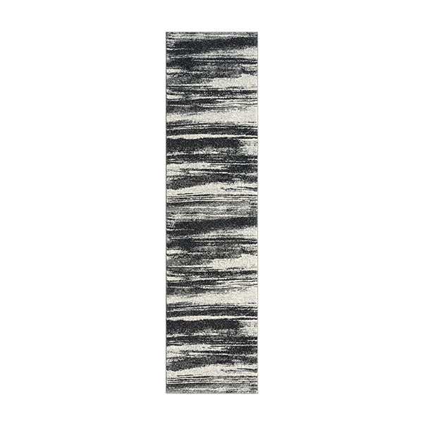 Astoria Charcoal Runner 80 X 300Cm Rug