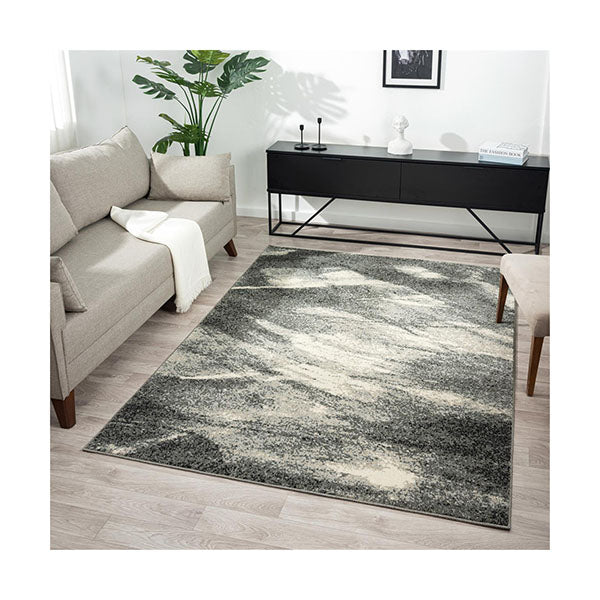 Heat Set Rugs Astrea Ash Heat Set Polypropylene Rug – Simply Wholesale