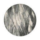 Astrea Ash Power Loomed Round Rug