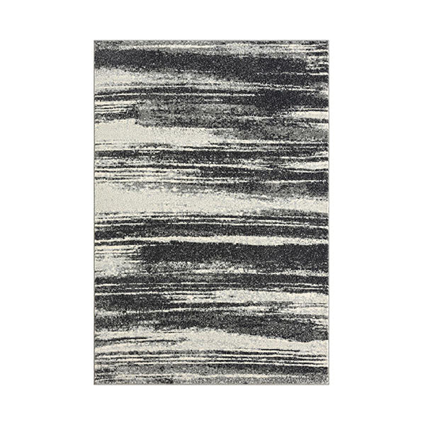 Heat Set Rugs Astrea Charcoal Heat Set Polypropylene Rug – Simply Wholesale