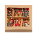 Aussie Animals Pack Of 6 Christmas Baubles Decoration Gift Pack