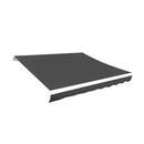 Awning Top Sunshade Canvas Anthracite 500X300 Cm
