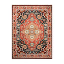 Axminster Weave Red Base Rug