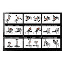 B200 Adjustable Incline Decline Weight Bench Resistance Bands