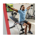 B200 Adjustable Incline Decline Weight Bench Resistance Bands