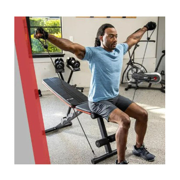 B200 Adjustable Incline Decline Weight Bench Resistance Bands
