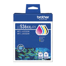 Brother Lc536Xxl Black Cyan Magenta Yellow Pack Ink Cartridge