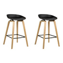 2x Bar Stools Wooden