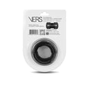 Vers Liquid Silicone Weight Steel Core Ball Stretcher Black Ring