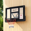43-Inch Wall Mount Kids Basketball Hoop Backboard Indoor Outdoor Sports
