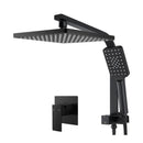 Rain Shower Head Set Bathroom Wall Mixer Taps