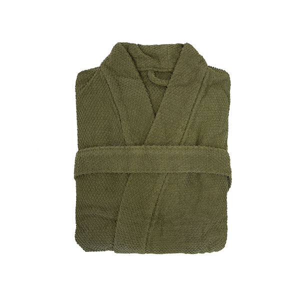 Bambury Angove Cotton Robe Olive