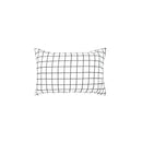 Bambury Grid Black Flannelette Fitted Sheet Set
