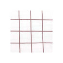 Bambury Grid Boysenberry Flannelette Fitted Sheet Set