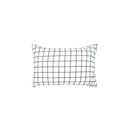 Bambury Grid Black Flannelette Sheet Set