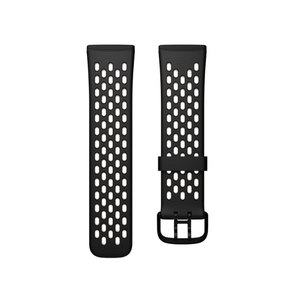 Fitbit Versa 3 Sense Sp Band Blk Wht Sm