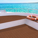 EVA Foam Boat Flooring Decking Mat 240x90cm 6mm Diamond Brown