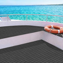 EVA Foam Boat Flooring Deck Mat 240x90cm 6mm Diamond Dark Grey