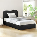 Bed Frame King Single Size Boucle DARA