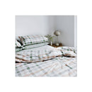 Bambury Desert Plaid Organic Cotton Quilt Cover