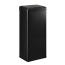 60L Motion Sensor Bin Stainless Steel Black