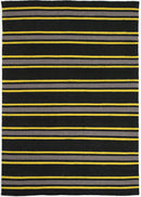 Moonlit Oasis Black Yellow Rug