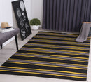 Moonlit Oasis Black Yellow Rug