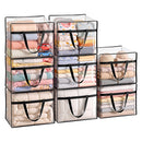 Blanket Storage Bags 8Pcs 40L PVC Box Clothes Doona Moving Organiser