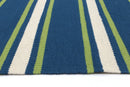 Misty Oasis Blue Green Rug