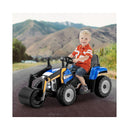 12V Kids Ride On Road Roller With Remote Control And Led Lights