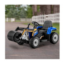 12V Kids Ride On Road Roller With Remote Control And Led Lights