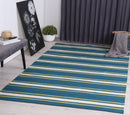 Misty Oasis Blue Green Rug