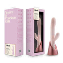 Blush Fraya Pink Pink Usb Rechargeable Thrusting Rabbit Vibrator