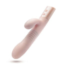 Blush Fraya Pink Pink Usb Rechargeable Thrusting Rabbit Vibrator