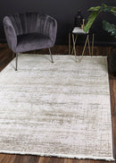 Dune Bloom Grey Blue Bohemian Traditional Rug