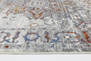 Golden Bloom Grey Multi Bohemian Rug