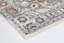 Golden Bloom Grey Multi Bohemian Rug