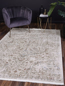 Ember Bloom Beige Multi Bohemian Vintage Rug