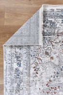 Evergreen Bloom Grey Multi Bohemian Vintage Rug