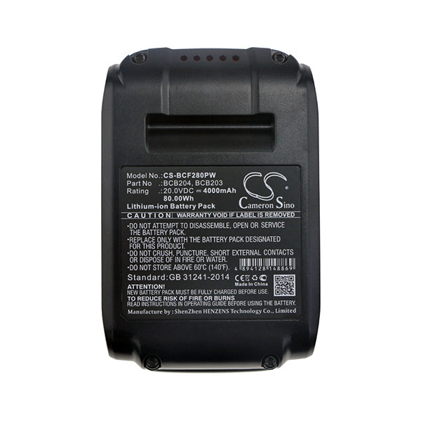 Cameron Sino Replacement Battery For Bostitch