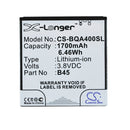 Cameron Sino Cs Bqa400Sl 1700Mah Battery For Bq Aquaris 4 Mobile