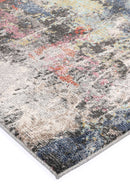 Indigo Bloom Multi Abstract Rug