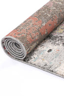 Indigo Bloom Multi Abstract Rug