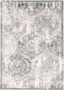 Lunar Bloom Grey Rug