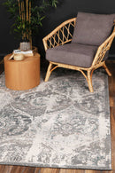 Lunar Bloom Grey Rug