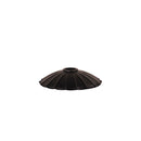 25Cm Pleated Metal Shade