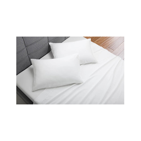 1200Tc Cotton Rich Bed Sheet Set White