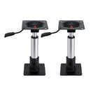Boat Seat Pedestal 34‚Äì46cm Adjustable Gas Lift 360 Degrees Swivel 2 Pack
