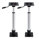 Boat Seat Pedestal 55‚Äì75cm Adjustable Gas Lift 360 Degrees Swivel 2 Pack